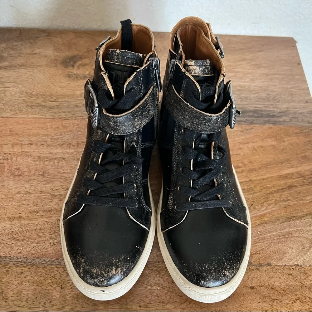 Frye Unisex-Child Dylan Strap Sneaker Size 2